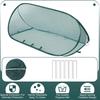 Pop Up Plant Cover Garden Mesh Seedlings Protector with Ground Stakes Garden Row Raised Bed Cover for Vegetables Fruits Herbs from Insects Birds