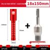 Compact Electric Hammer Water Drill Bit Set for Sharp Hole Opening in Range Hood, Wire Box, and Wall.