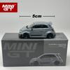 MINIGT 1:64 Abarth 595 LB-WORKS x Abas Works Grey alloy car Model 995