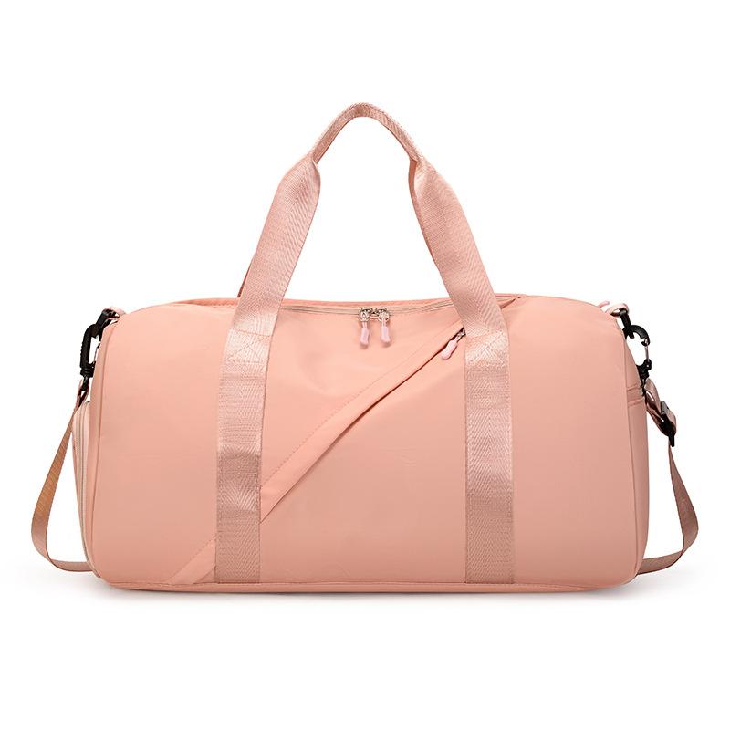 New Sports Fitness Bag Women's Wet and Dry Separation with Shoe Space Portable Messenger Travel Bag Short-distance Luggage Bag Men