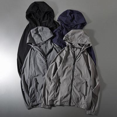 Fashion Brand Outdoor Spring and Autumn Waterproof Cut Label Men's Shell Jacket