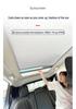 XPeng P7 G6 G9 Electric Sunroof Sunshade: Manual, Foldable, Heat Insulation, Sun Protection, Panoramic Roof Curtain.