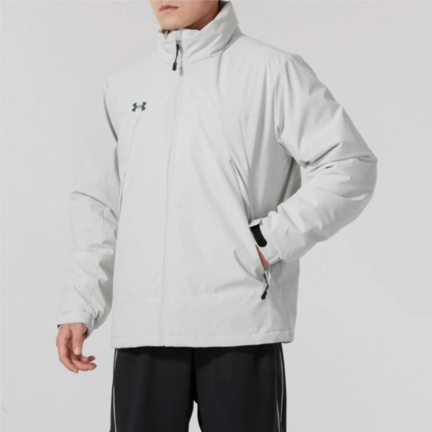 Men's Jacket Under Armour Puffer Jacket Unisex White
