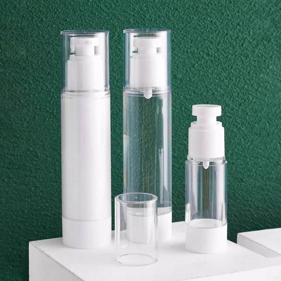 30/50/100ML Μπουκάλι Ταξιδιωτικής Λοσιόν Στεγανό Επαναχρησιμοποιήσιμο Πιεστικό Λοσιόν Σαμπουάν Μαλακτικό Μπουκάλι Καλλυντικών Επαναγεμιζόμενο Μπουκάλι Σπρέι Φορητό Άδειο
