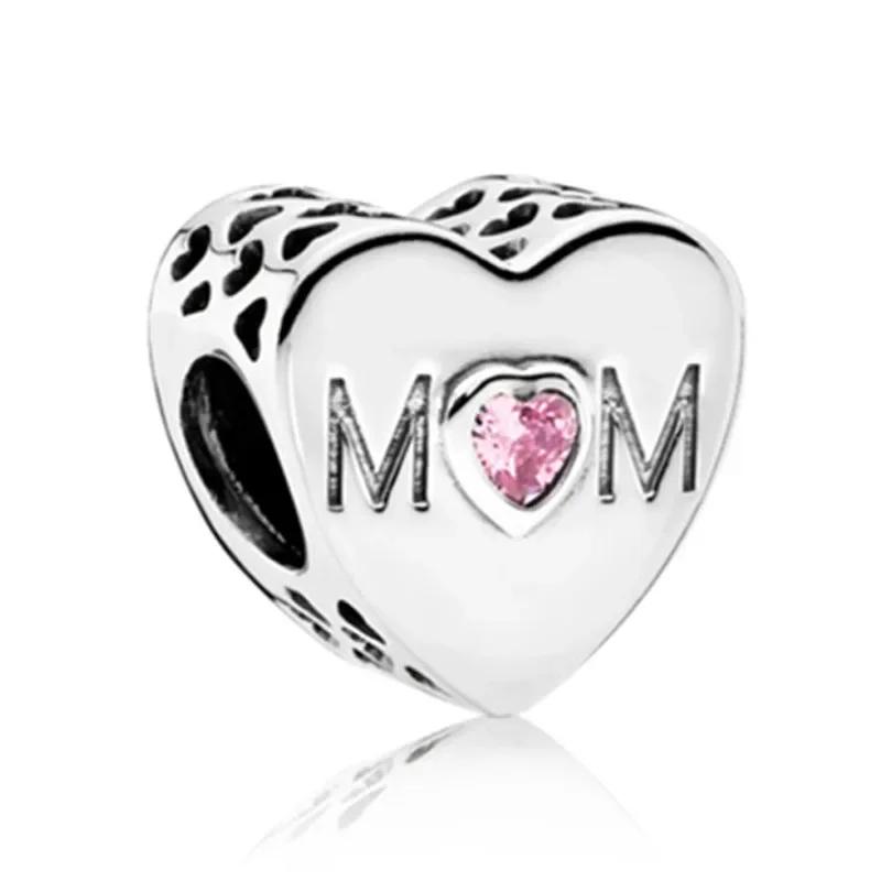 Perles New Love Dad Nan Mom Sister Best Friends pour bracelets à breloques et bracelets DIY pour femmes Fabrication de bijoux Dropshipping