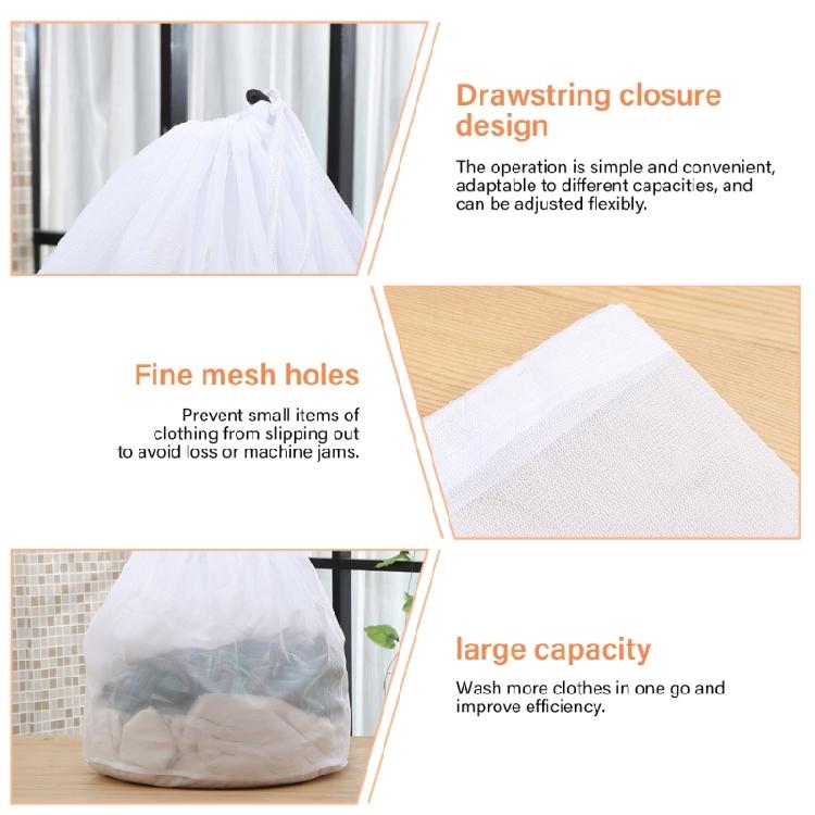 Lingerie Laundry Protector With Thickened Polyester Design Protective Washing Mesh Bags for Blouses and Hosiery