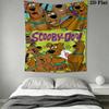 Scooby-Doo Pattern Home Decor Tapestry, Wall Hanging, Decorative RV Wall Cloth.ZGT0914296