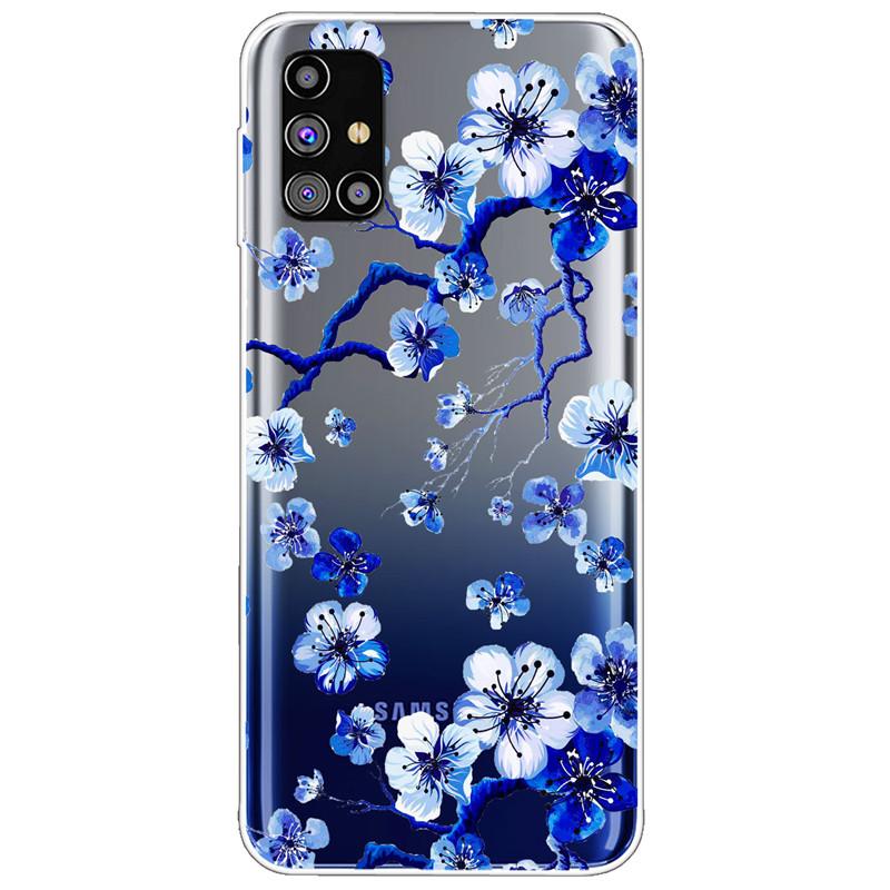 Clear Soft Cover for Samsung A31 A41 A51 A71 Case TPU Transparent Lovely Fashion Cases for Galaxy A71 Silicone Bumper Cat