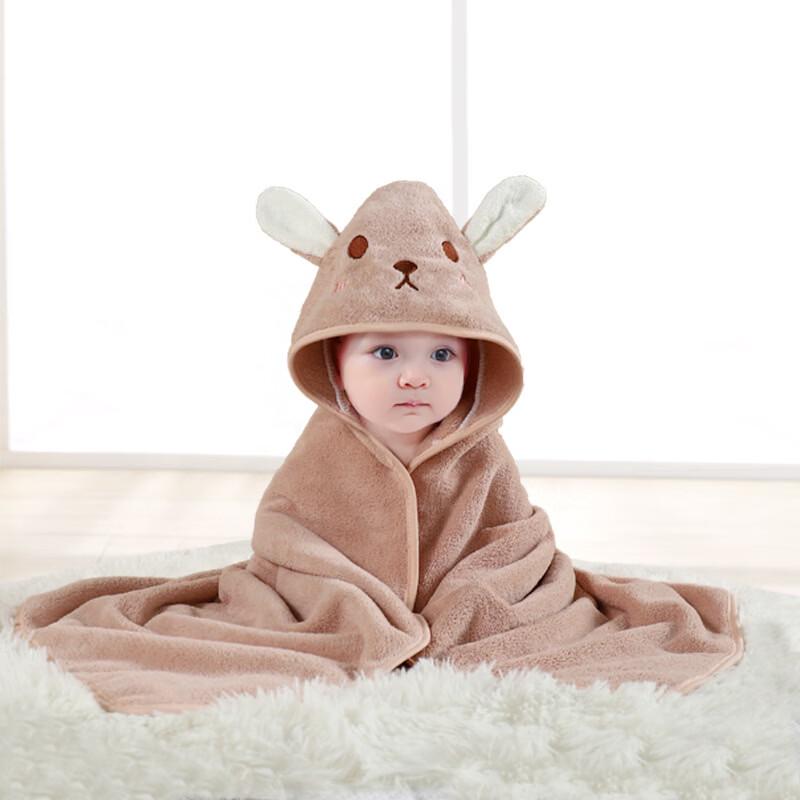 

LISM Pink Rabbit Thick Absorbent Baby Swaddle Blanket Set (2-Pack)