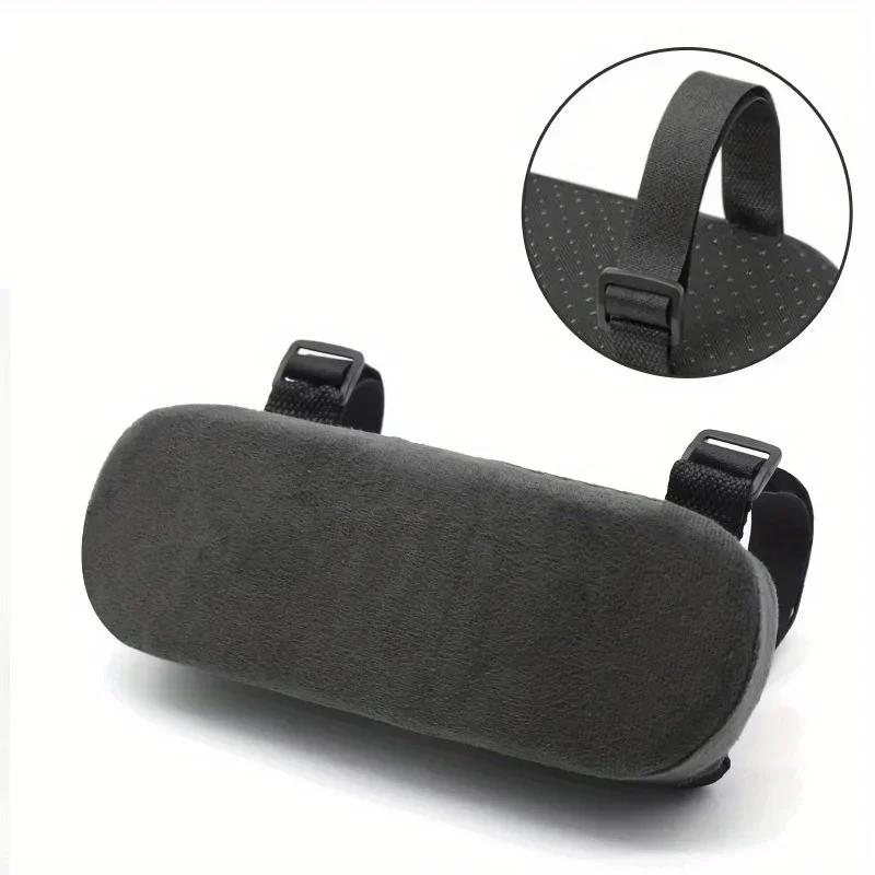 2pcsMemory Foam Armrest Pads for Office Chair Elbow Support Cushion for Arm Pressure Relief,Universal Fit Covers for Desk Chairs