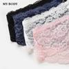 Mybody Women's Breathable Lace V-Waist Low-Rise Briefs