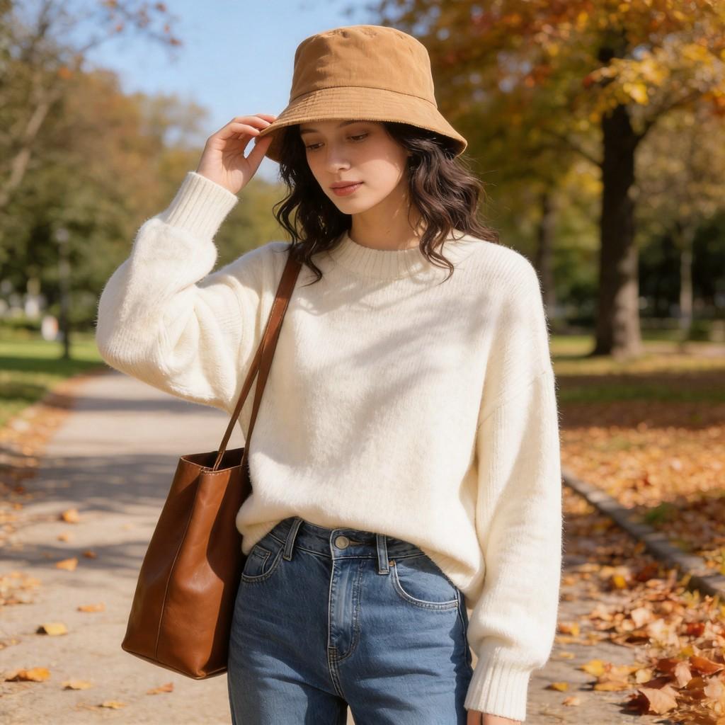 Fall Winter Reversible Corduroy Fisherman Cap With Sunshade For Casual Wear
