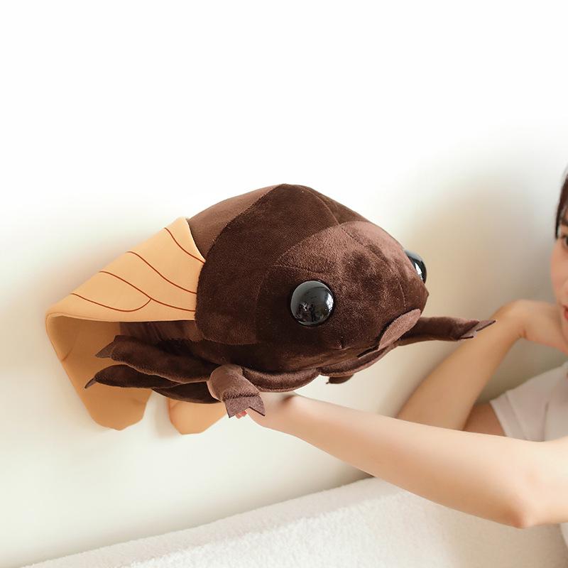 Cicada Plush Summer Cushion - New Animal Toy