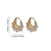 Water Drop Shape Pearl Earrings Pearl Ear Buckle Ear Hook Simple Drop Earrings  Wedding