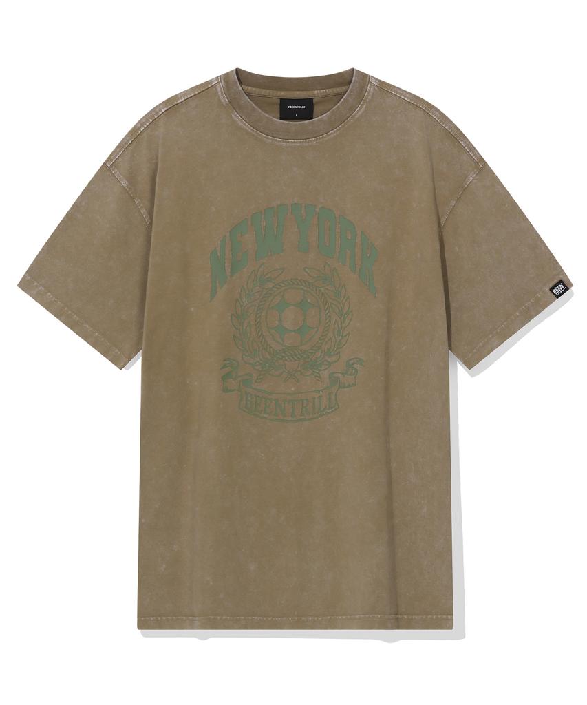 BEENTRILL Bny Pigment T-Shirt (Khaki)
