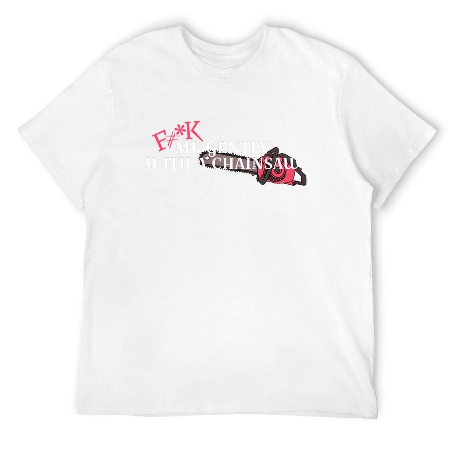 

Heathers - Футболка Нежно с бензопилой для мальчика, превосходные мешковатые футболки, оверсайз футболки для мужчин, с принтом S