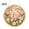 Strass Malerei Sonnenfänger Set Weihnachtskit, DIY Kunst mit Kunstperlen für Erwachsene Bastelbedarf für Anfänger, Acryl Weihnachten Schmuck Bastelmaterial