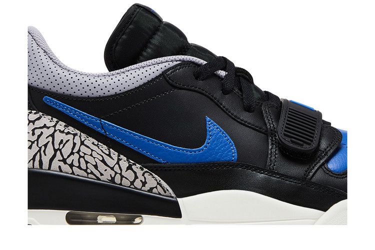 Men's Sneakers Jordan Legacy 312 Low Black Royal Black/Game Royal-White-Cement Grey