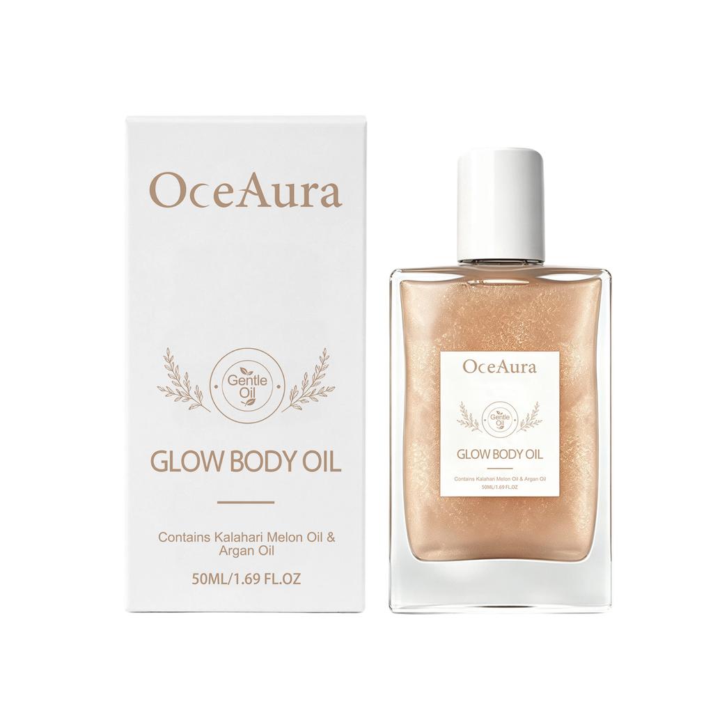 OCEAURA Skin Smoothing Body Oil Moisturizing Body Oil for Dry Skin Improve Roughness Silky Smooth Skin Full Body Massage Oil
