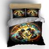 "Bee Art Three-Piece Decor" Bedding Set with 1 Duvet Cover 2 Pillowcases Single Double King Queen Gift