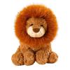 Pelúcia Leão Solar: Simulação de Zoológico Boneco Leãozinho para Crianças
