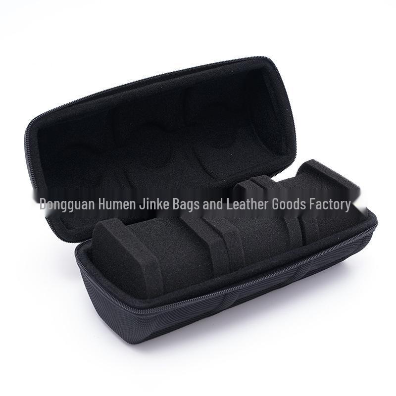 Drop-proof Shockproof 3-Slot Watch & Jewelry Storage EVA Case