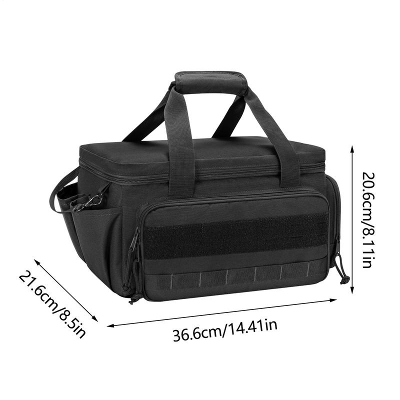 Heavy Duty Tacticals Tool Bag Non-Slip Base Multipurpose Work Organizer For Handyman Carpenter Durable Portable Tool Storage
