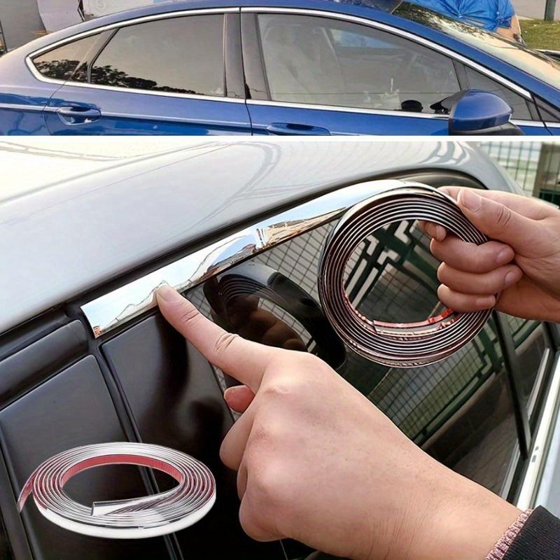 

1 шт. 1,2 см*300 см Гальванизированная Цветная/Серебристая Декоративная Полоса для Автомобиля Защитная Полоса от Царапин для Универсального Автомобиля one-size серебряный