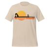 Moab Utah Retro T-shirt Mens Kids Womens, Vintage Sunset and Bike (Unisex S-XXL)