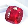 Natural Red Ruby 22 Ct Authentic Gemstone Square Cushion Cut