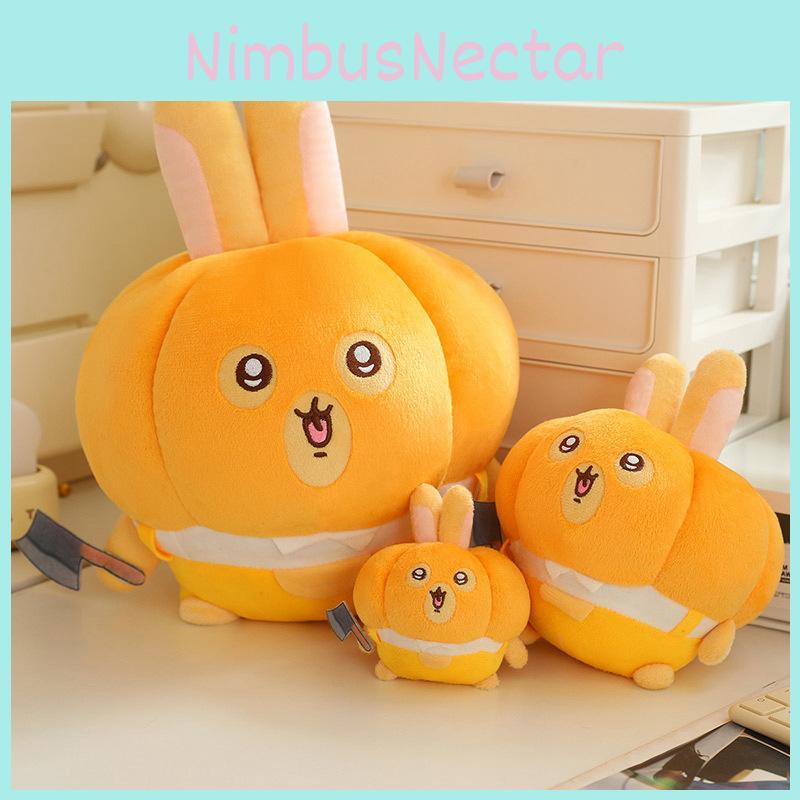 Chiikawa Kürbis Usagi Plüschtier Niedliches Cartoon Mädchen Kinder Feiertagsgeschenk Puppe