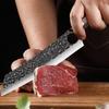 Stainless Steel Kitchen Knife Handmade Forged Butcher Knife Meat Cleaver Cutting Watermelon Fruit Chef Knife and Accessories