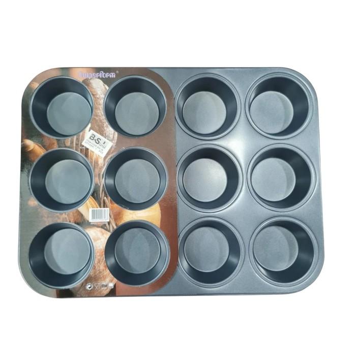 Basiks 12er Cupcake- & Muffinform