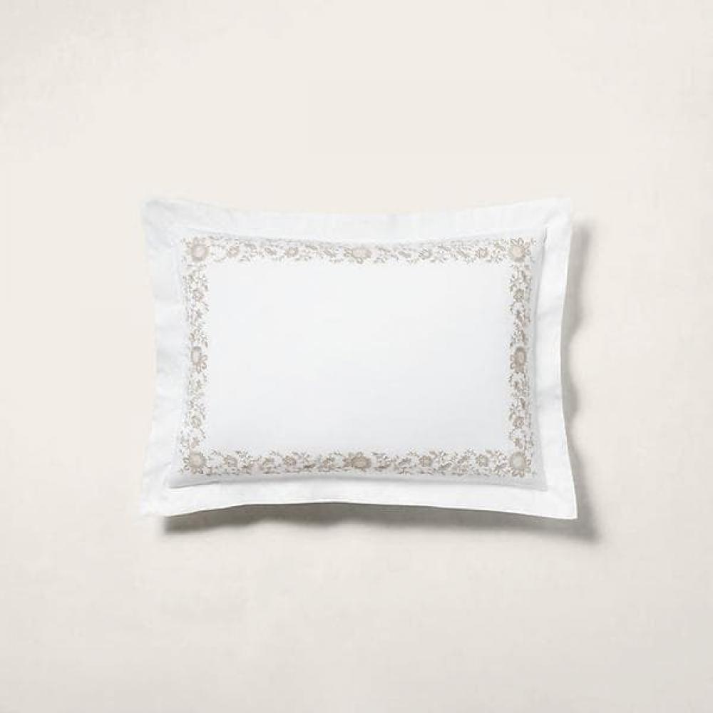 

Ralph Lauren Organic Cotton Ellouise Embroidered Sham Hmrlbedhr223530040 ESH