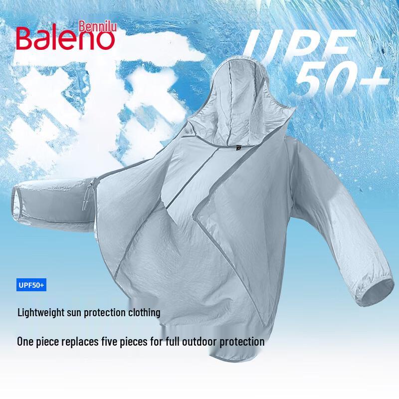 Baleno Herren Ice-Feel UPF50+ Sonnenschutzjacke