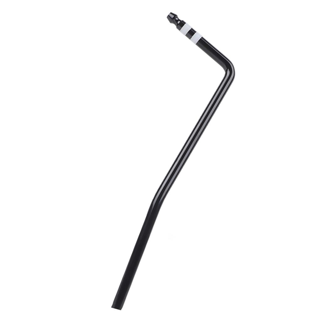 In Line Electric Guitar Tremolo Arm Metal Multifunctional Tremolo Arm Whammy Bar Black