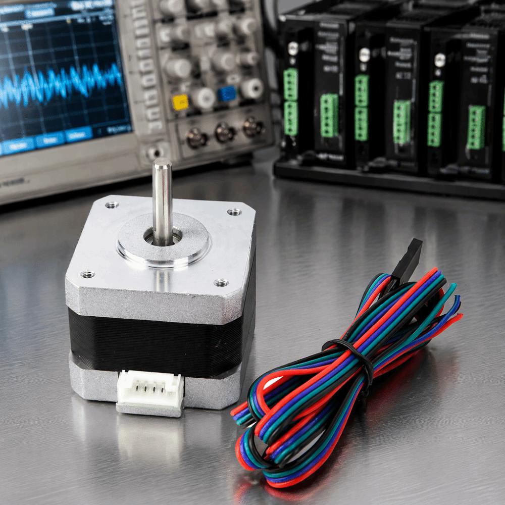 DC 4.0V 1.2A Nema 17 Stepper Motor 34mm Height Stepping Motor For CNC Machine