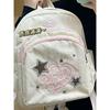 Corduroy Cute Mini Backpack - Lightweight Student Bookbag for Girls