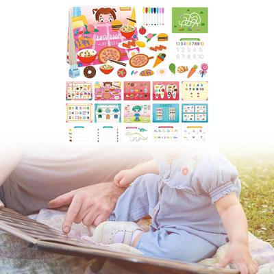 Beschäftigungsbuch für Kinder Kinder Lernaktivität Interaktives Lernwerkzeug Kindergarten