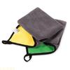 A1A2 Outdoor Sports Wipe Hands Towel Microfiber Fishing Towel with Clips Thickened Cleaning Towel Fishing Accessories