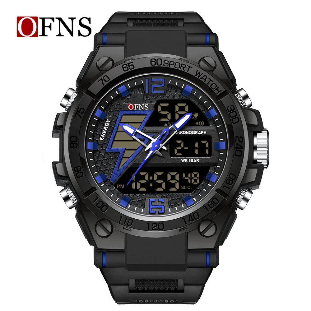 Oufanni Men s Versatile Sports Watch - Multifunctional, Waterproof, and Stylish