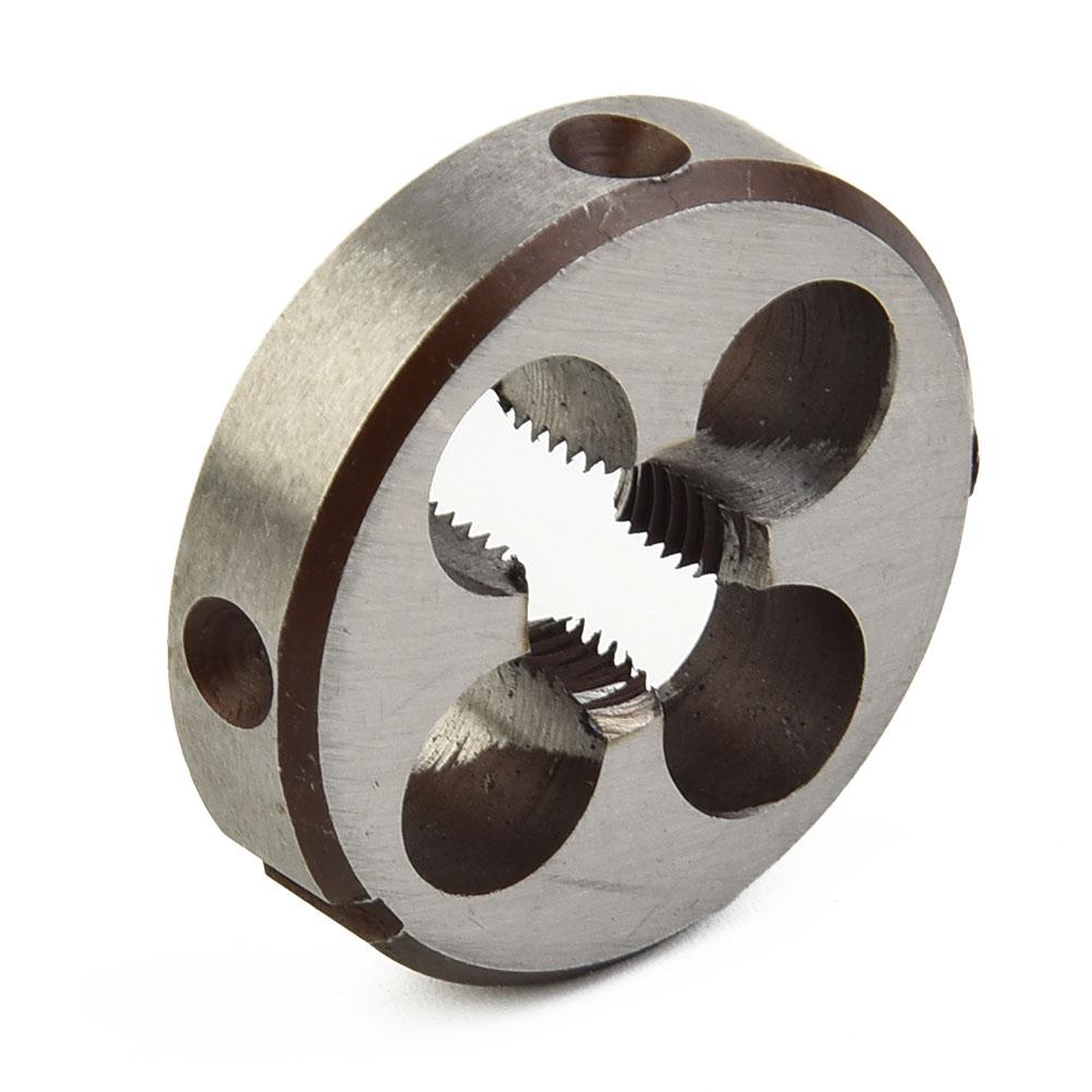 Right Hand Thread Die HSS Pipe Threads Round Dies BSP 1/8 1/4 3/8 1/2 3/4 Size Metal Thread Tool Metric Thread Die