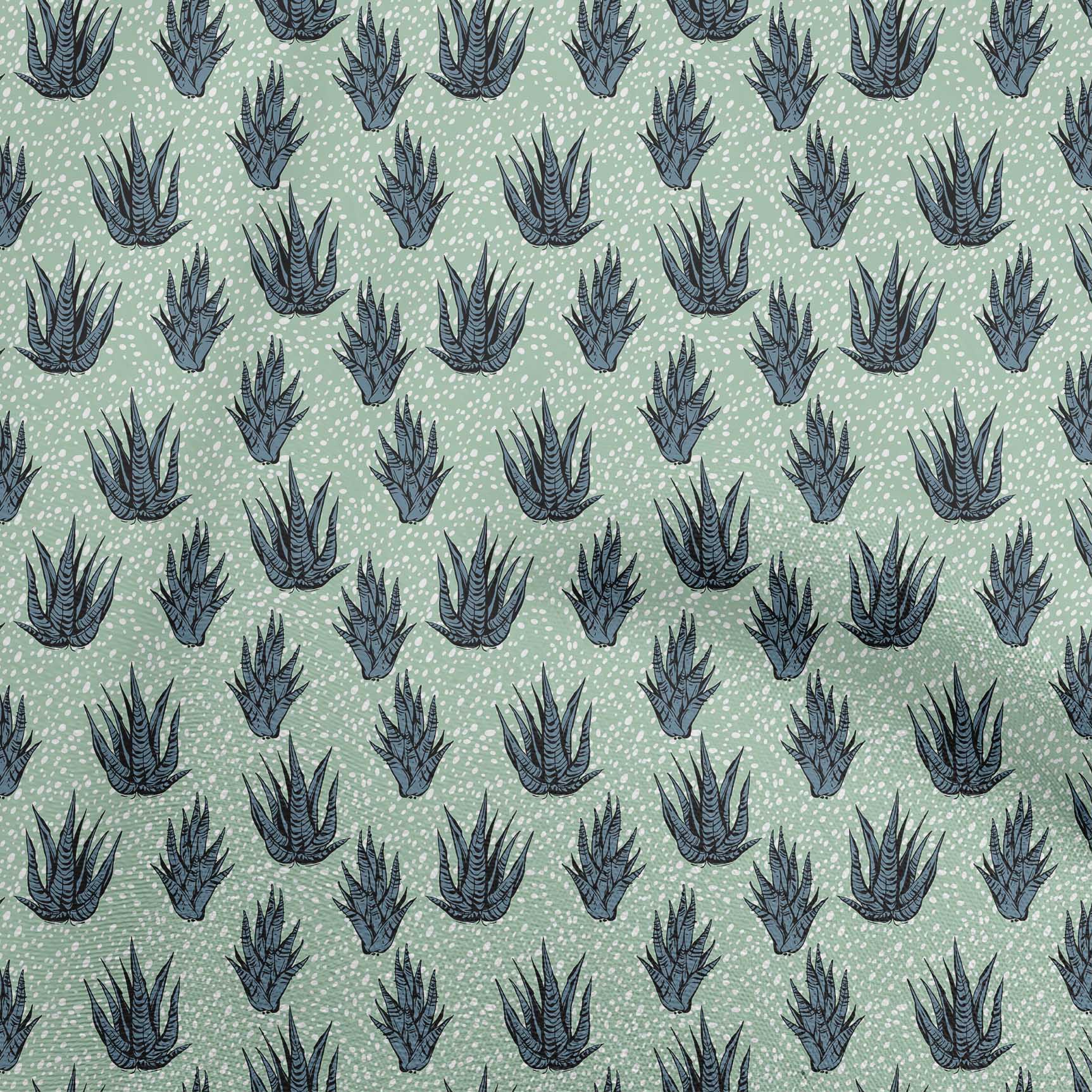 

oneOone Віскоза сіра тканина Georgette Швейний матеріал кактус Тканина з принтом у дворі 42 дюйма 42 Inch Wide - Viscose Chiffon м ята зелений колір