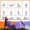 joyoyoo Training Band Set of 3, 3 Colors, Hip Band,