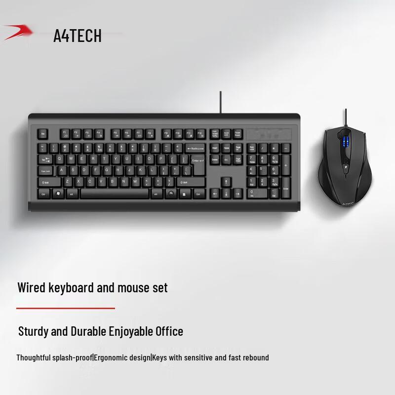 

A4Tech Wired Keyboard & Mouse Combo