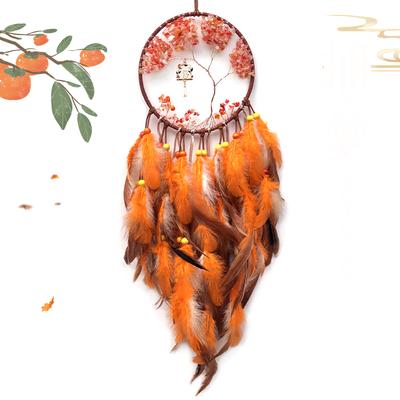 Kristall Stein Lebensbaum Traumfänger Handgewebte Windspiele Wandbehang Ornamente Für Wohnzimmer Schlafzimmer Festival Geschenke