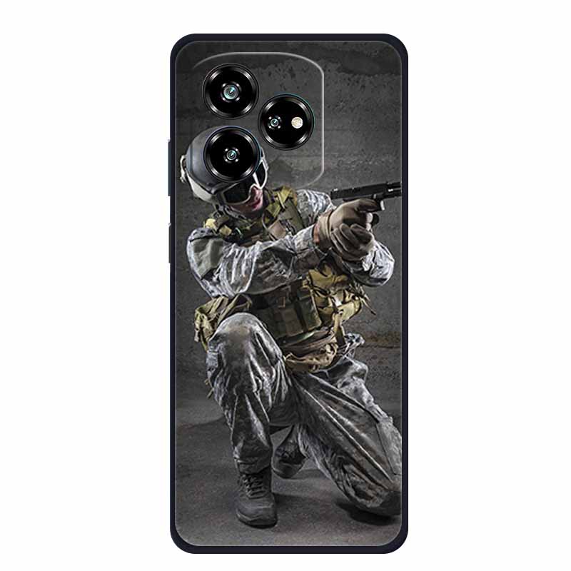 Phone Case For ZTE Nubia / Blade V60 Case V 60 Black Silicone Soft Back Cover Funda For ZTE Axon 60 Lite Case 60lite Coque Shell