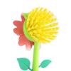 Blumenform Reinigungsbürste Antihaftöl Design Langer Griff Topfreiniger Kreatives Cartoon Geschirrspülwerkzeug