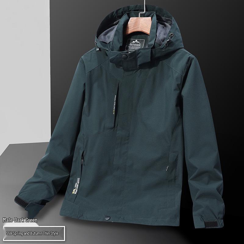 

2026 Men s & Women s Windproof Waterproof Mountaineering Jacket – Spring/Autumn Outdoor Sports 7XL
