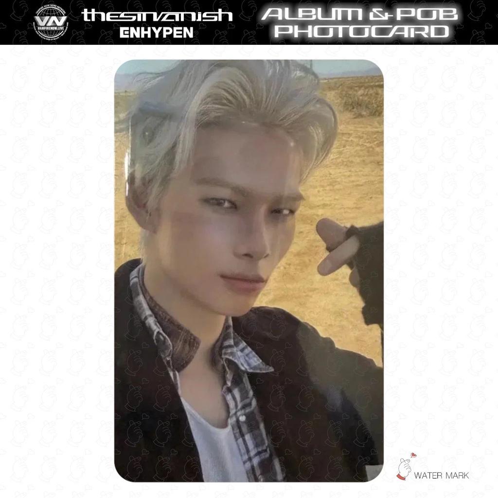 VORBESTELLUNG ENHYPEN THE SIN VANISH ALBUM Fotokarte Japan POB Glücksziehung OFFIZIELL FORBIDDEN AFTERLIGHT STORM FUGITIVES